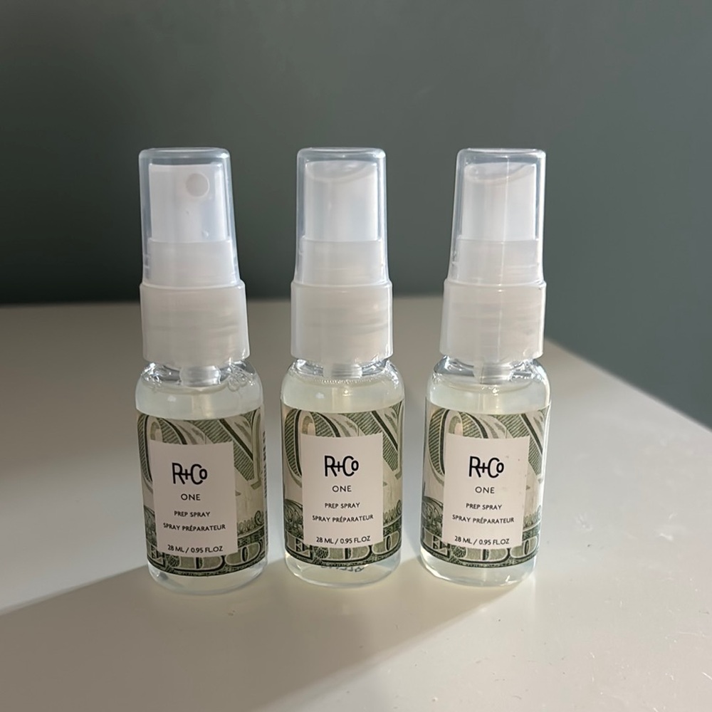 R+Co One Prep Spray - Clear Travel Size (28 mL)